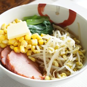 ラーメン風スープサラダ